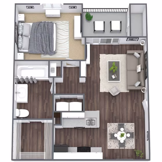 Unit 07203 07203 floor plan
